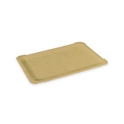 Papierová tácka nepremastiteľná kraft 13 × 20 cm `č.4`, 250 ks