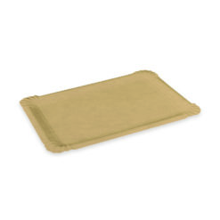 Papierová tácka nepremastiteľná kraft 17 × 23 cm `č.6`, 250 ks