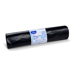 Vrecia na odpad (LDPE) ECONOMY čierne 70 x 110 cm 120L, 25 ks