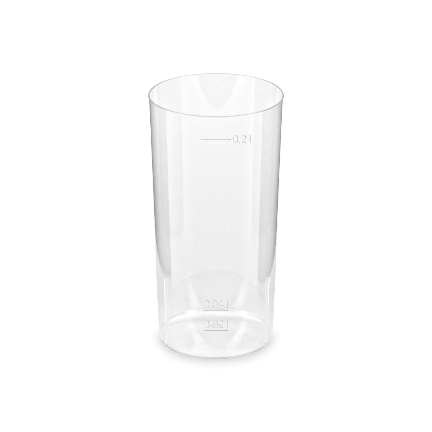 73124 Plastový pohár kryštál longdrink 200 ml (10 ks)