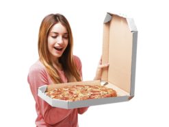 Krabice na pizzu z vlnitej lepenky - typ 4 BIO