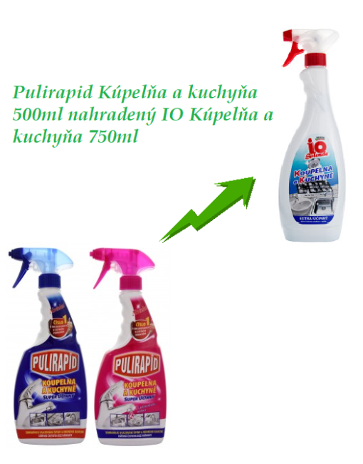 IO SPLENDO Kúpelňa a kuchyňa 750 ml