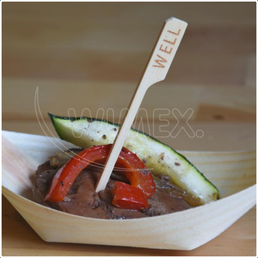 Napichovadlo bambusové steak "WELL" 9cm, 250 ks