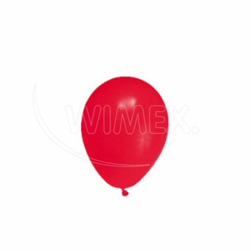 Nafukovací balónik červený Ø25cm `M`, 100 ks