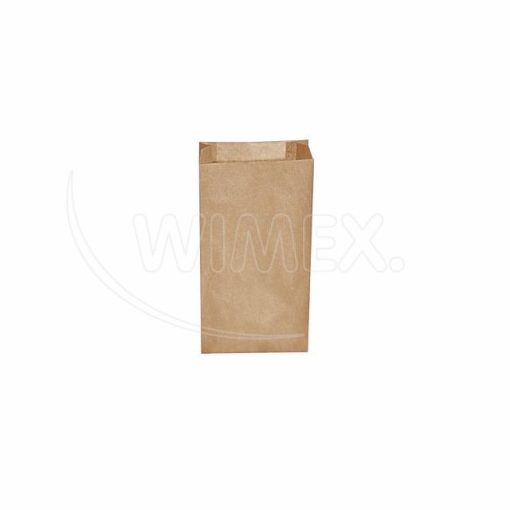 Desiatové papierové vrecko hnedé 10+5 x 22 cm `0,5kg`, 500 ks