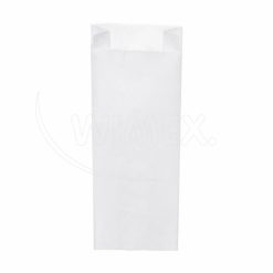 Desiatové papierové vrecko biele 15+7 x 42 cm `3kg`, 1000 ks