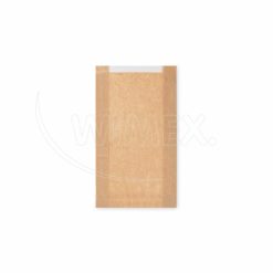 Papierové vrecko s okienkom 13cm 18+6 x 32 cm, 1000 ks