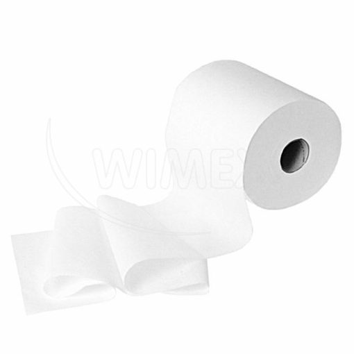 Papierový uterák rolovaný 3vrstvý biely Ø18cm 20cm x 100m, 6ks, bez perforácie