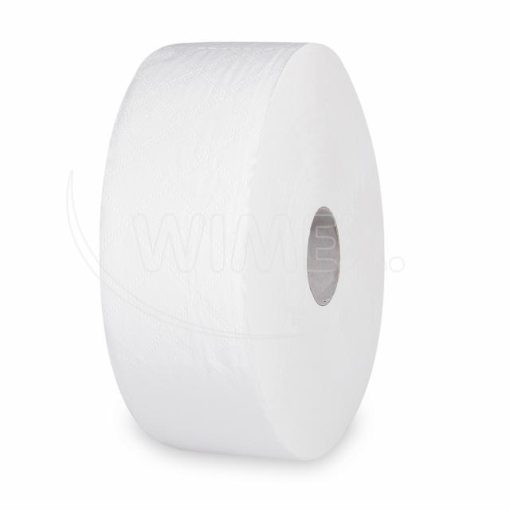Toaletný papier(Tissue) 2vrstvý s ražbou biely `JUMBO` Ø26cm 265m, 6ks