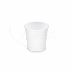 Papierový pohár biely priemer 62mm 110ml `XS: 0,08L/4oz`, 50ks