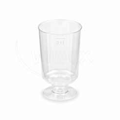 Pohárik kryštál (PS) na stopke Ø51mm 0,1l, 15ks