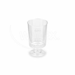 Pohárik kryštál (PS) na stopke Ø38mm 2cl/4cl, 20ks