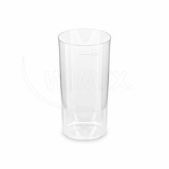Pohár kryštál (PS) Longdrink Ø56mm 2cl/4cl/0,2L, 10ks