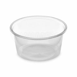 Dressingová miska (PP) priehľadná Ø70mm 80ml, 50 ks