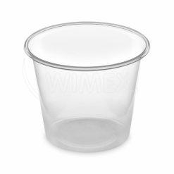 Dressingová miska (PP) priehľadná Ø70mm 125ml, 50 ks