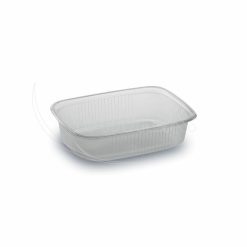 Miska (PP) hranatá priehľadná 108 x 81 mm 125ml, 100 ks