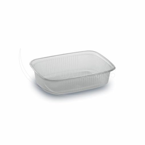 Miska (PP) hranatá priehľadná 108 x 81 mm 125ml, 100 ks