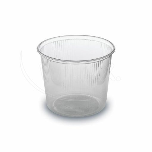 Miska (PP) okrúhla priehľadná Ø101mm 400ml, 100 ks