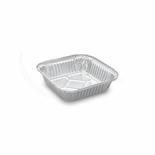 Miska (ALU) hranatá 164 x 164 x 36 mm 500ml, 100 ks