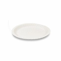 Wimex papierový tanier biely Ø23cm, 100 ks