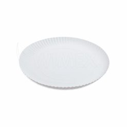 Wimex papierový tanier hlboký biely Ø28cm, 50ks