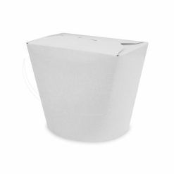 Food box (PAP) biely 500ml/16oz, 50 ks