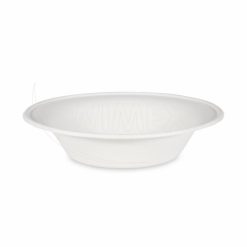 Miska BIO cukrová trstina Ø21 x 5 cm 700ml, 50 ks