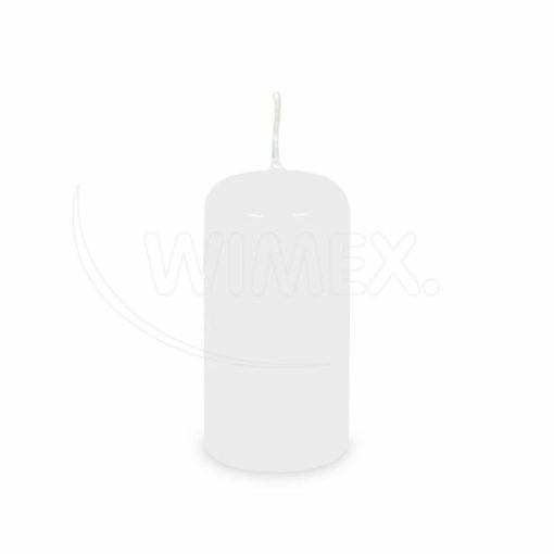 Sviečka valcová biela Ø50 x 100 mm, 4 ks