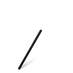 Slamka bio-kompozit čierna JUMBO Ø8 mm 15 cm (100 ks)