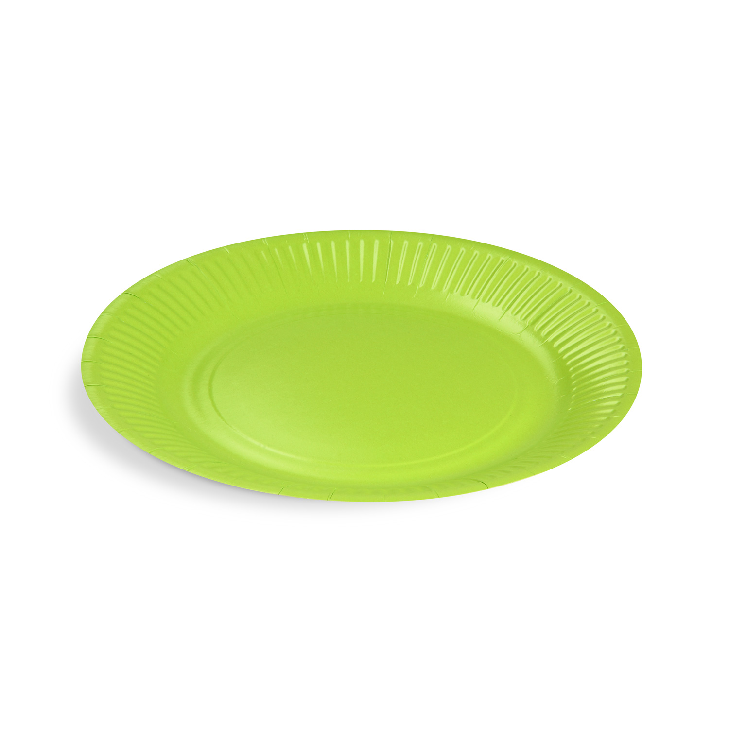 65356 Papierový tanier 23 cm zelený (10 ks)