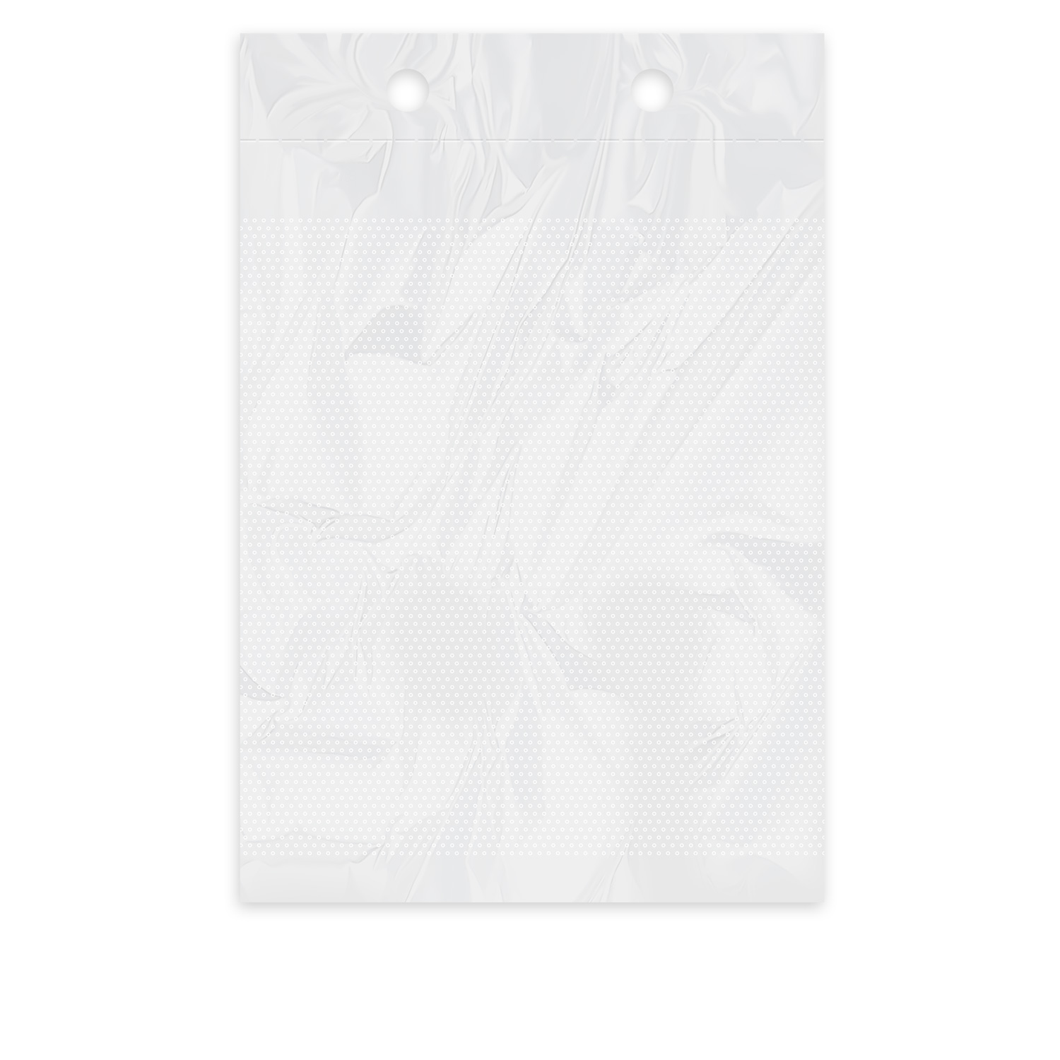 92018 Vrecko ploché PP mikroperforované 18 × 25 cm priehľadné v bloku (4000 ks)