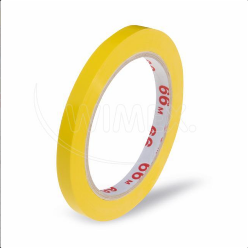 Lepiaca páska (PVC) biela 9mm x 66m pre zatvárací strojček 67999, 1 ks