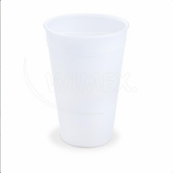 Pohár (PP) opakovane použiteľný priehľadný Ø90mm 0,4L, 12 ks