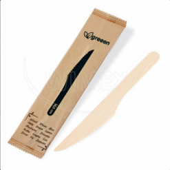 Nôž (drevený) 16,5cm jednotlivo balený, 100 ks