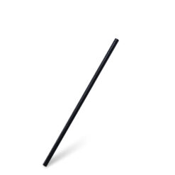 Slamka bio-kompozit čierna Ø6 mm 20 cm (100 ks)