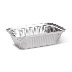 Misa (ALU) hranatá 186 x 137 x 49 mm 660ml na cestoviny, 100 ks