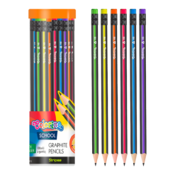 Ceruzka s gumou HB neon (1 ks)