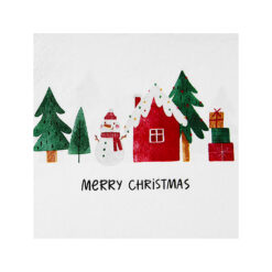 Obrúsok 3-vrstvý Vianoce 33 × 33 cm (20 ks)