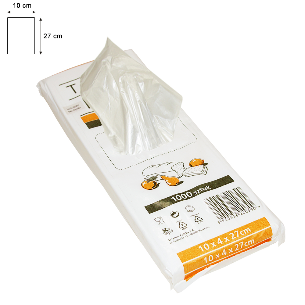 worki_hdpe_10x27cm_2 Vyťahovacie mikroténové vrecká 10+4 × 27 cm (1000 ks)