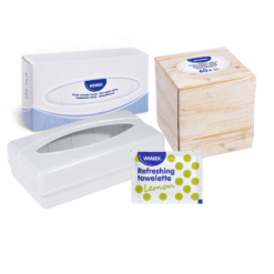 Papierové vreckovky a zásobníky