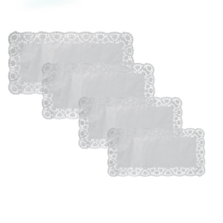 Papierové krajky hranaté