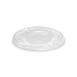 Viečko (PP) ploché priehľadné pre papierovú misku Ø150mm (50 ks)
