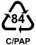 Recyklačný symbol C/PAP