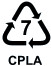 Recyklačný symbol CPLA 7